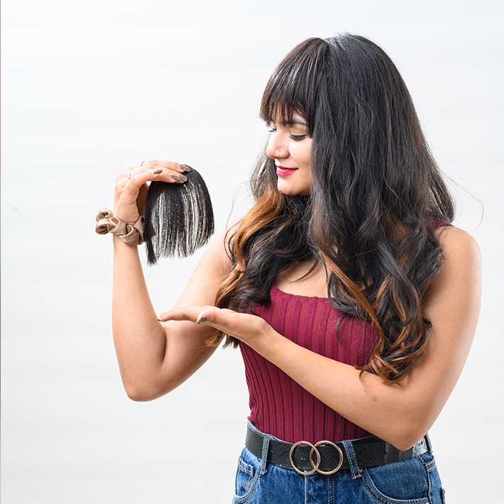 Bangs Without Temple | Trendy Korean Bangs