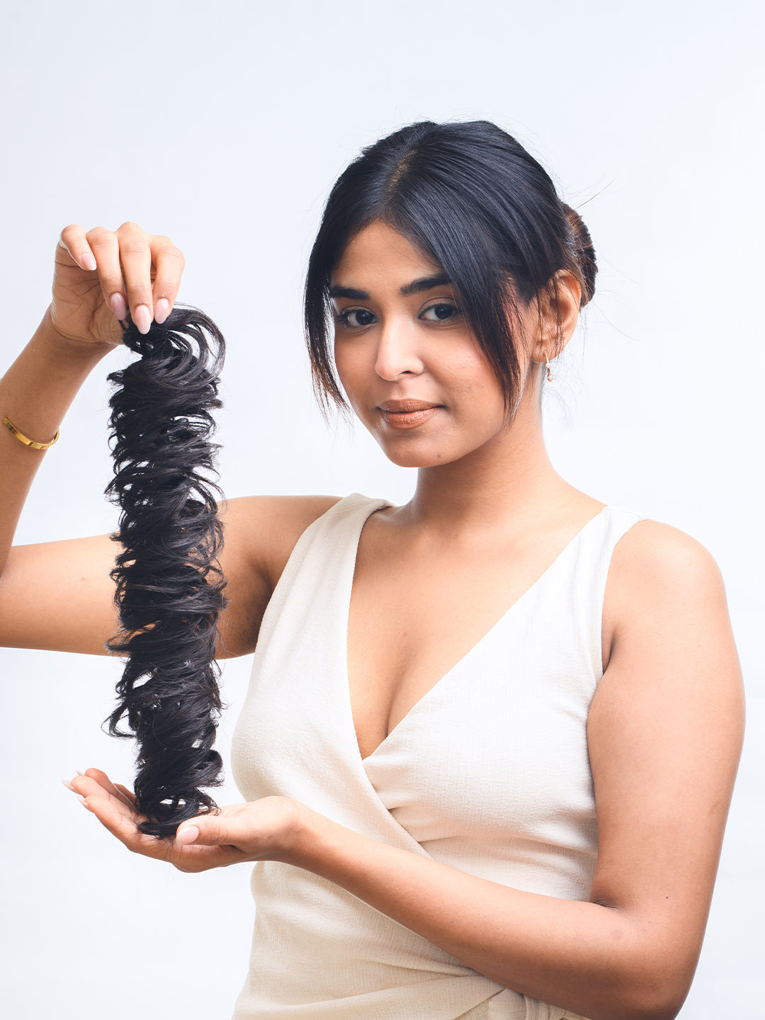 Open Scrunchie | Made from 100% Human Hair