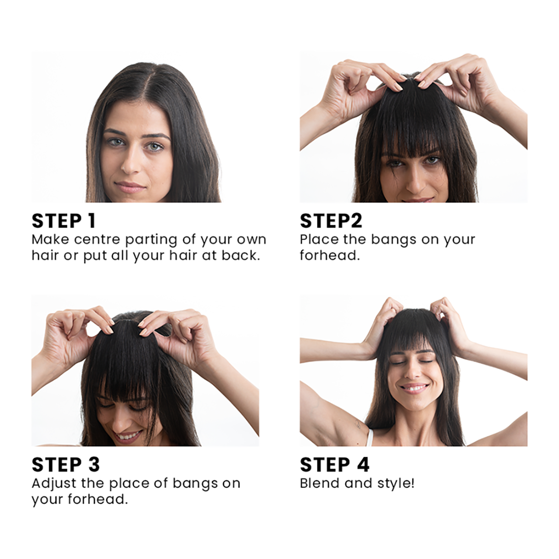 Bangs with Temple