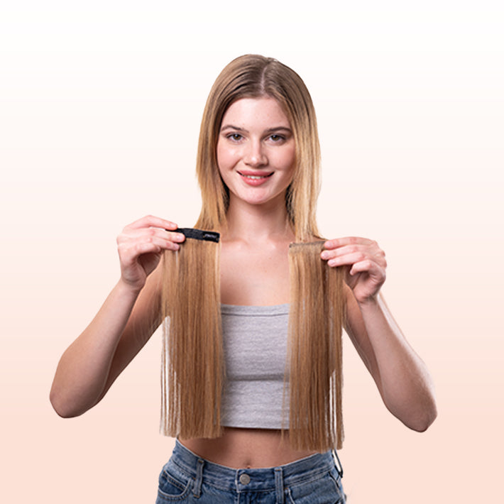 Side Patches | Straight | Pair of Hair Extensions
