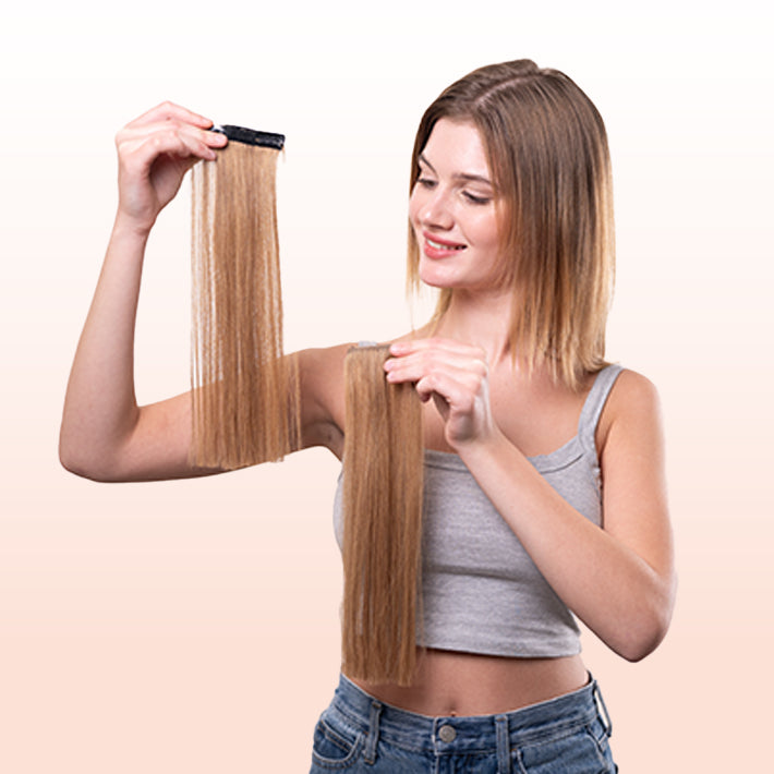 Side Patches | Straight | Pair of Hair Extensions