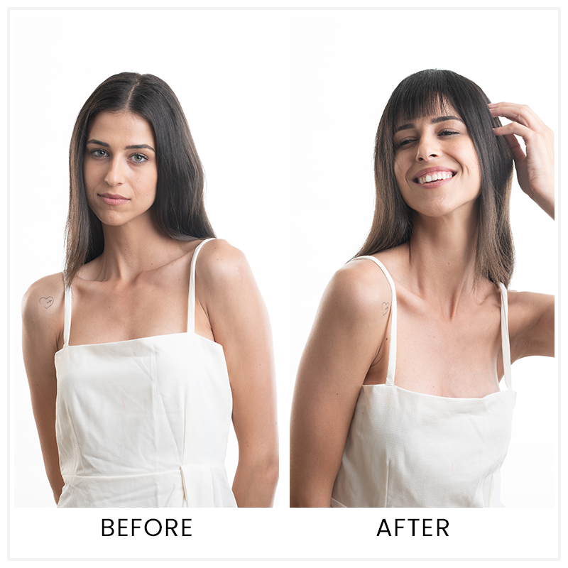 Bangs with Temple