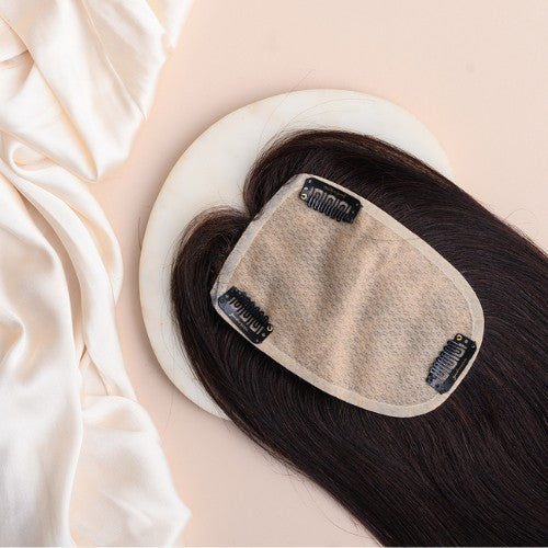 Scalp Topper Hair Extensions For Women | Silk base & 100% Human Hair
