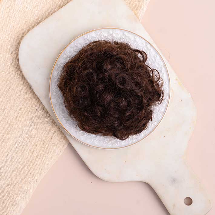 Curly Donut Bun | 100% Human Hair Buns