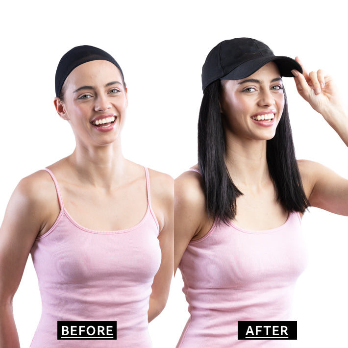Classic Cap Wig Hair Extensions | Instant solution for Coverage & Styling