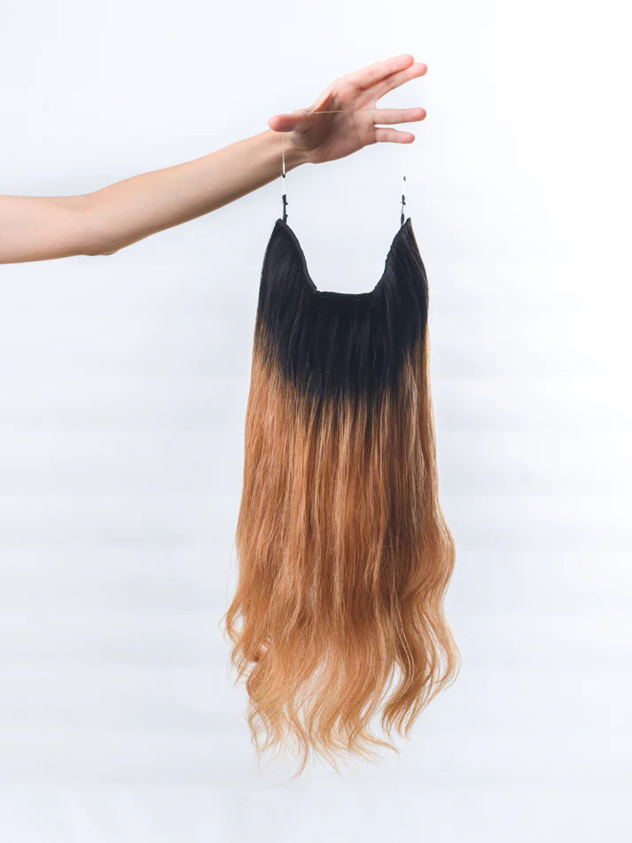 Highlighted Halo Extensions |Volumizers & Clip-in Hair Extensions For Women In Different Colors
