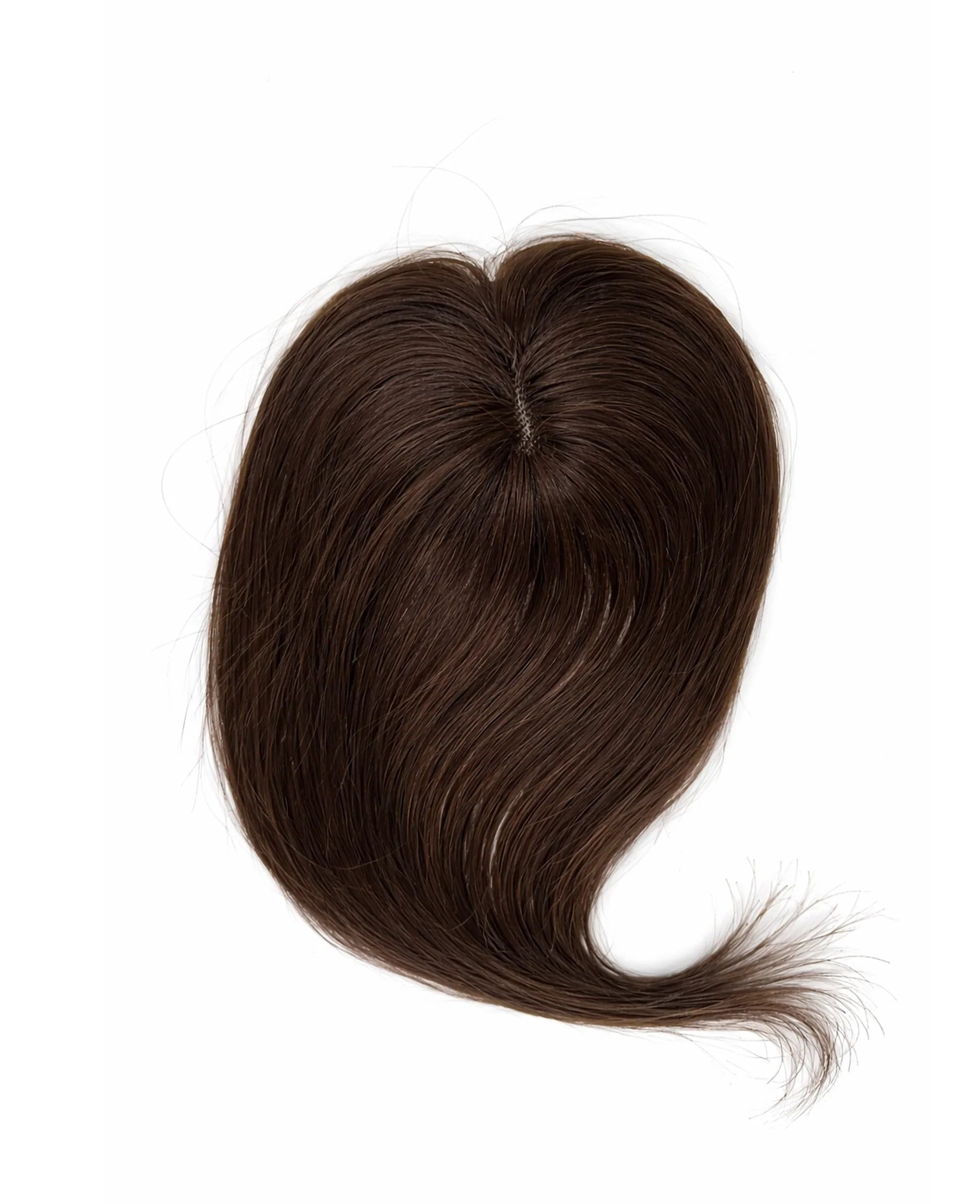 Lace Topper | Semi Woven Oval Shape | 3x3 | 100% Human Hair Extensions