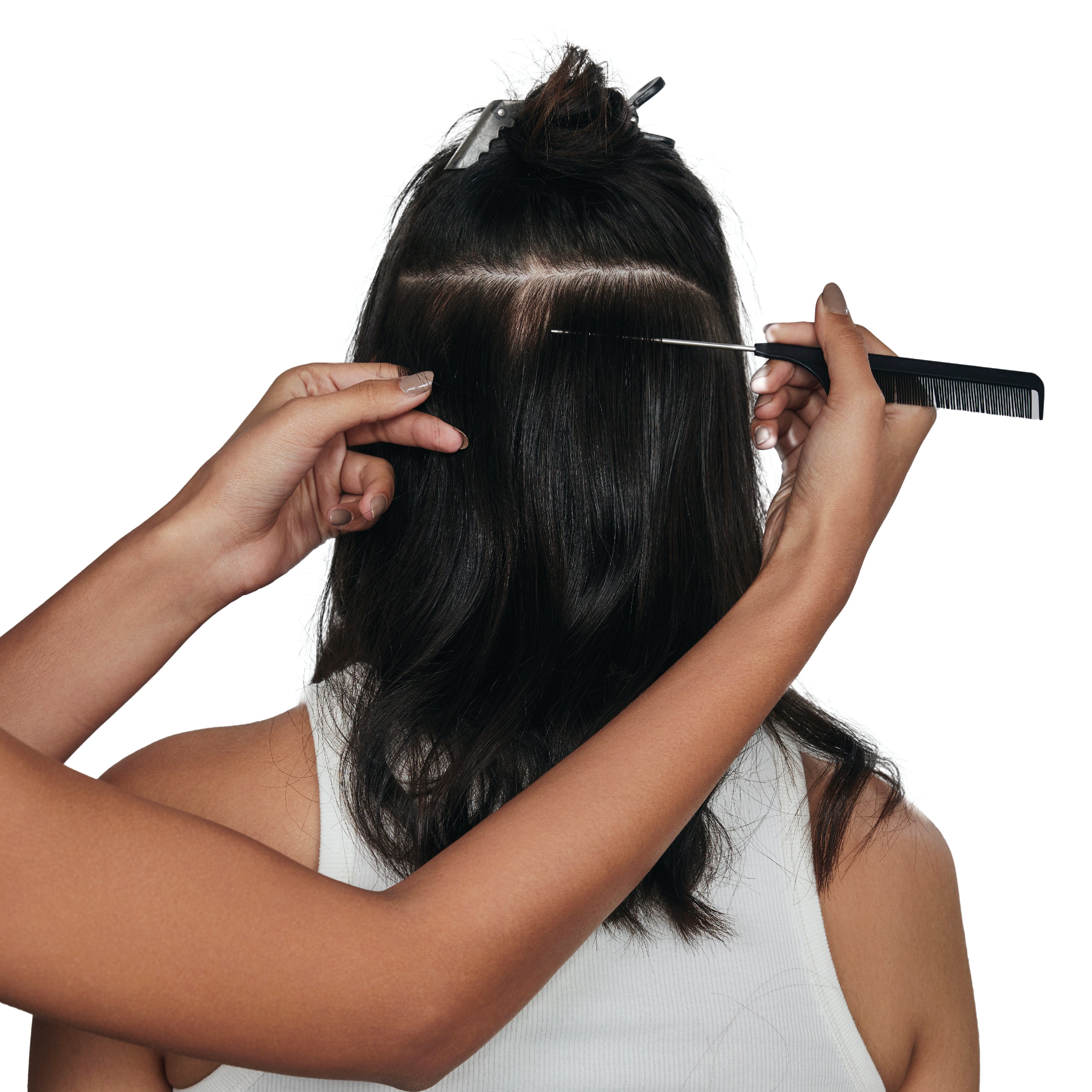 4 Clip Ear-to-Ear Volumizer - Straight