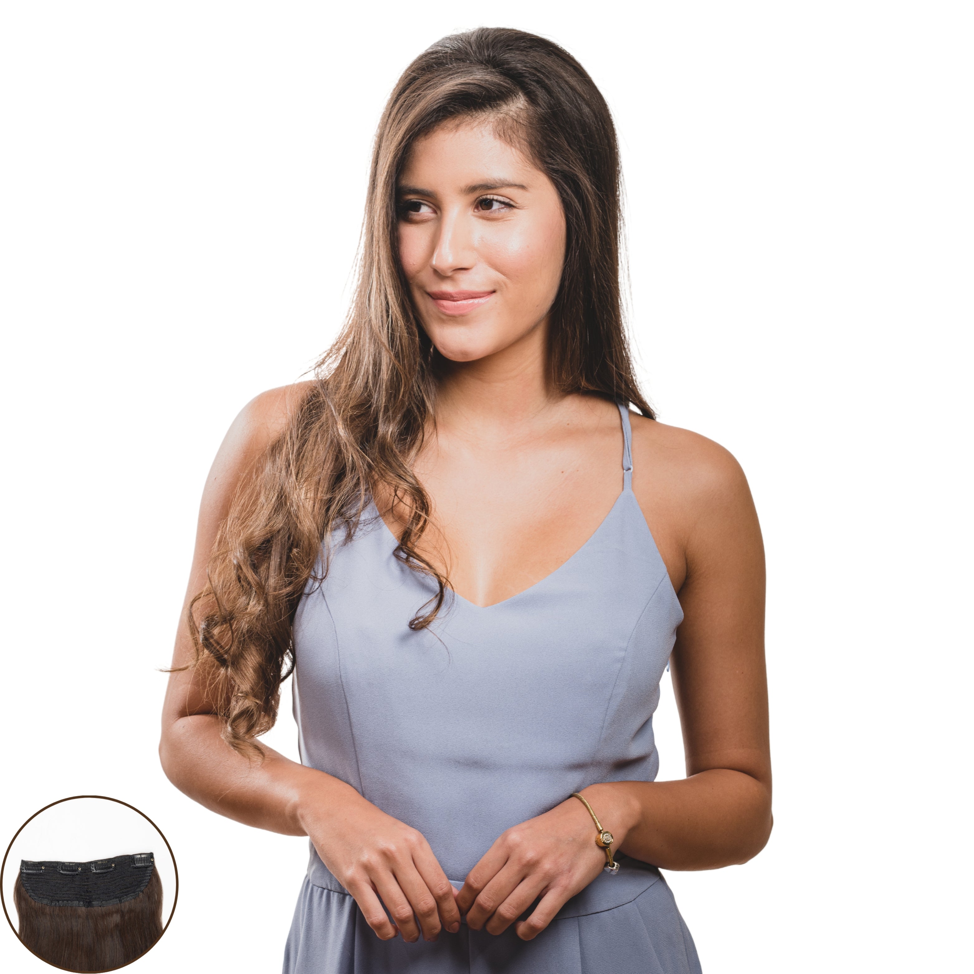 4 Clip Ear-to-Ear Volumizer - Wavy