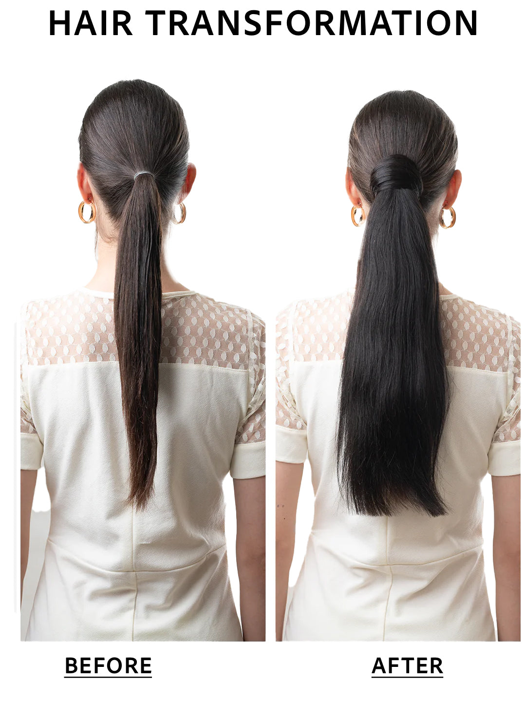 Wrap Around Ponytail | Celebrity Ponytail | Sleek & Stylish