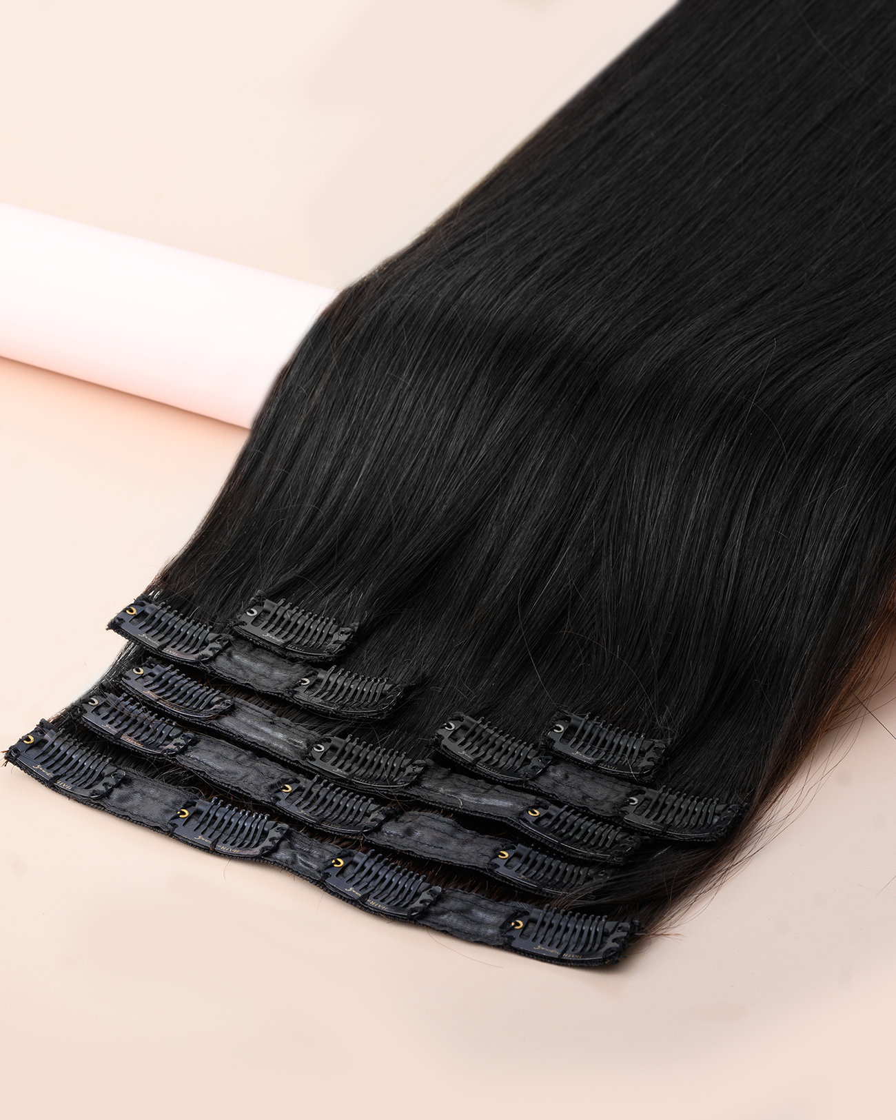 7 Piece Clip Set | Volumizers & Clip-in Hair Extensions | Voluminous & Long hair