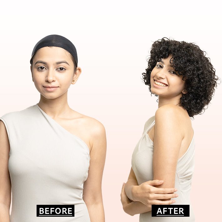 Curly Bob Wig Hair Extensions | Curly Hair Wigs For Women | Natural Black