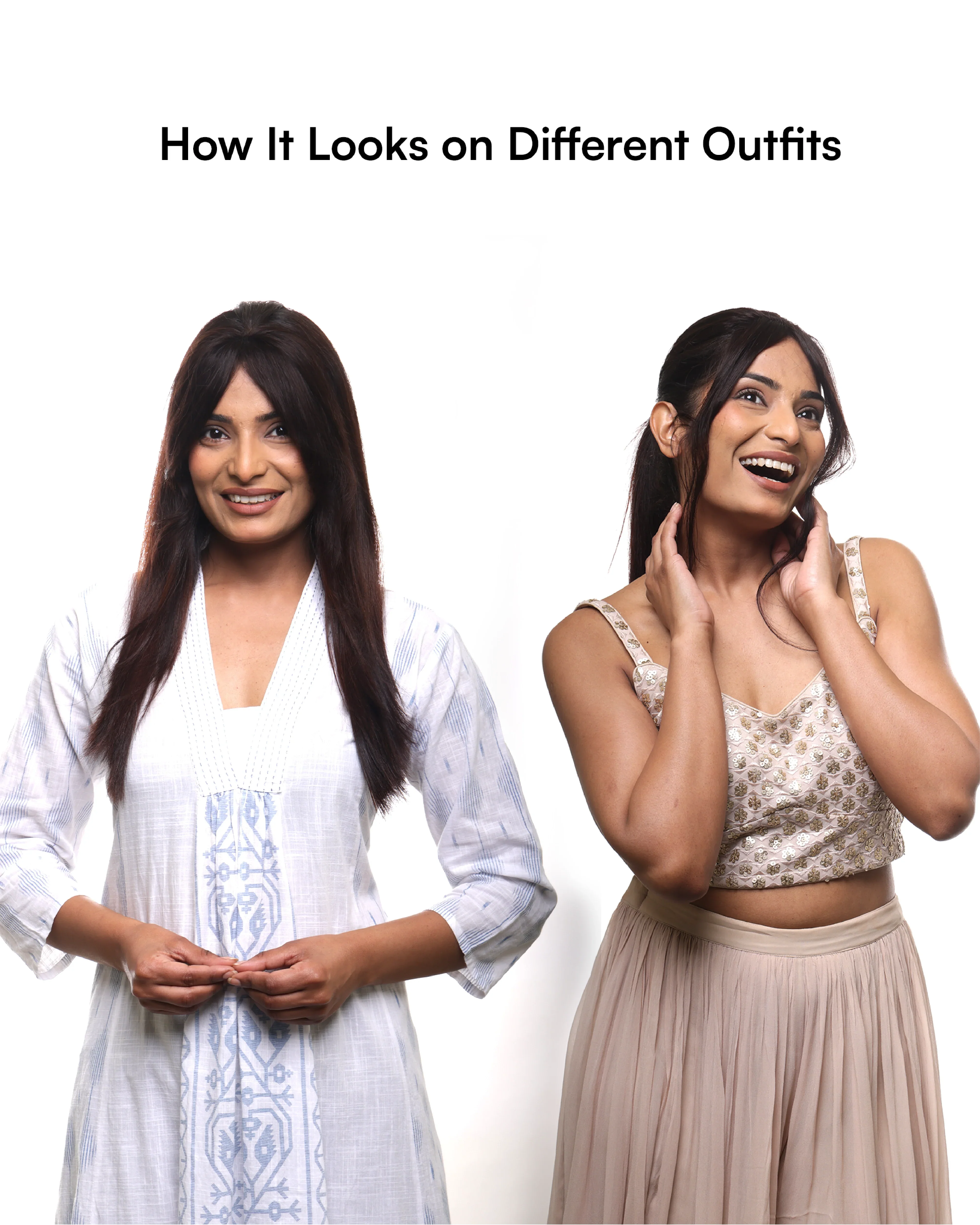 Frontline Clip-in Hair Extensions | 100% Human Hair Extensions