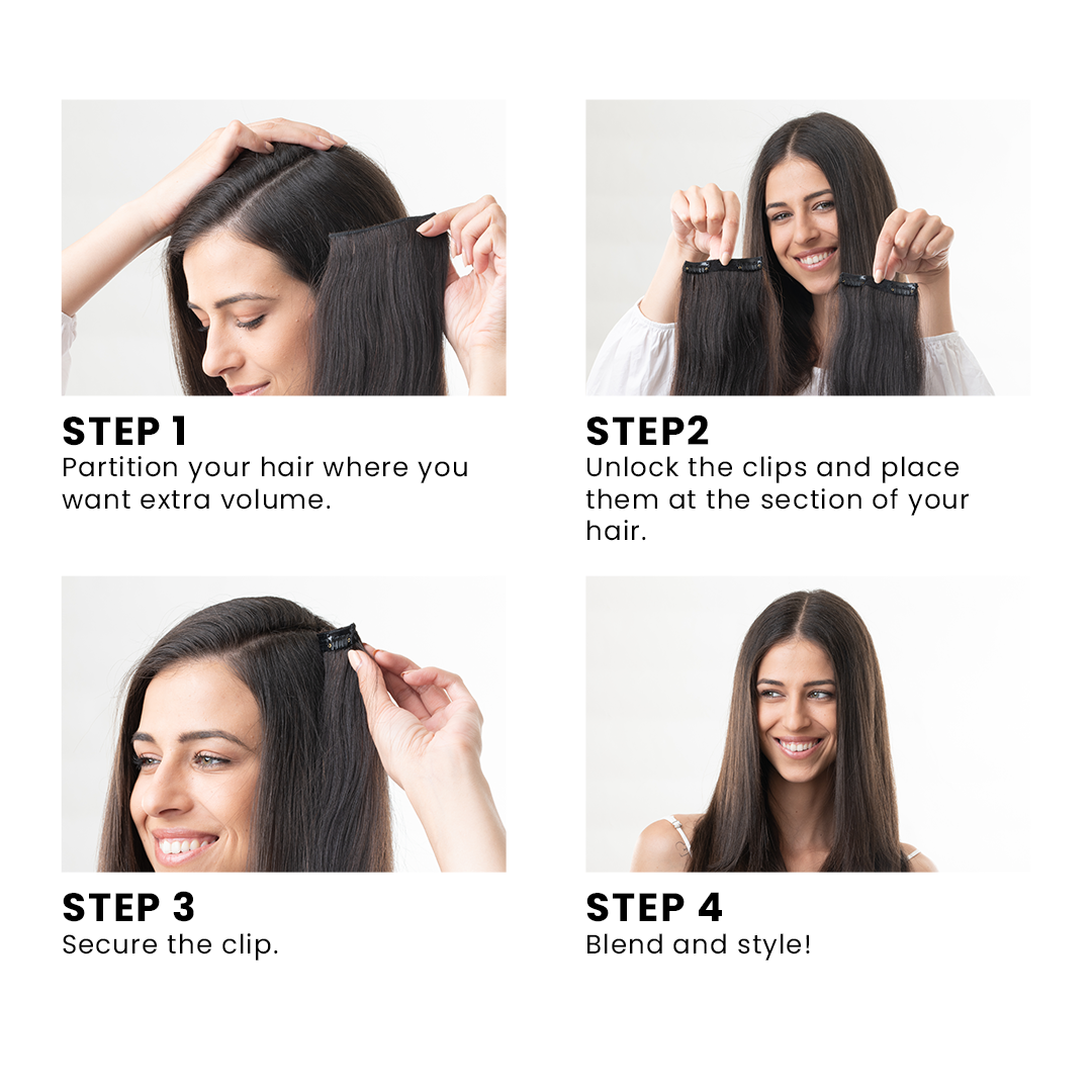 Side Patches | Pair of Hair Extensions