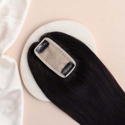 Scalp Topper Hair Extensions For Women | Silk base & 100% Human Hair