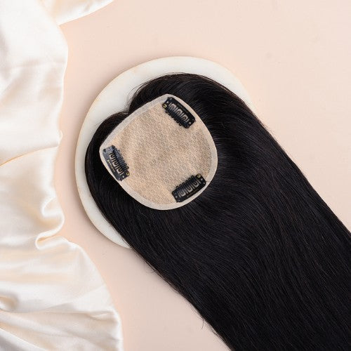 Scalp Topper Hair Extensions For Women | Silk base & 100% Human Hair