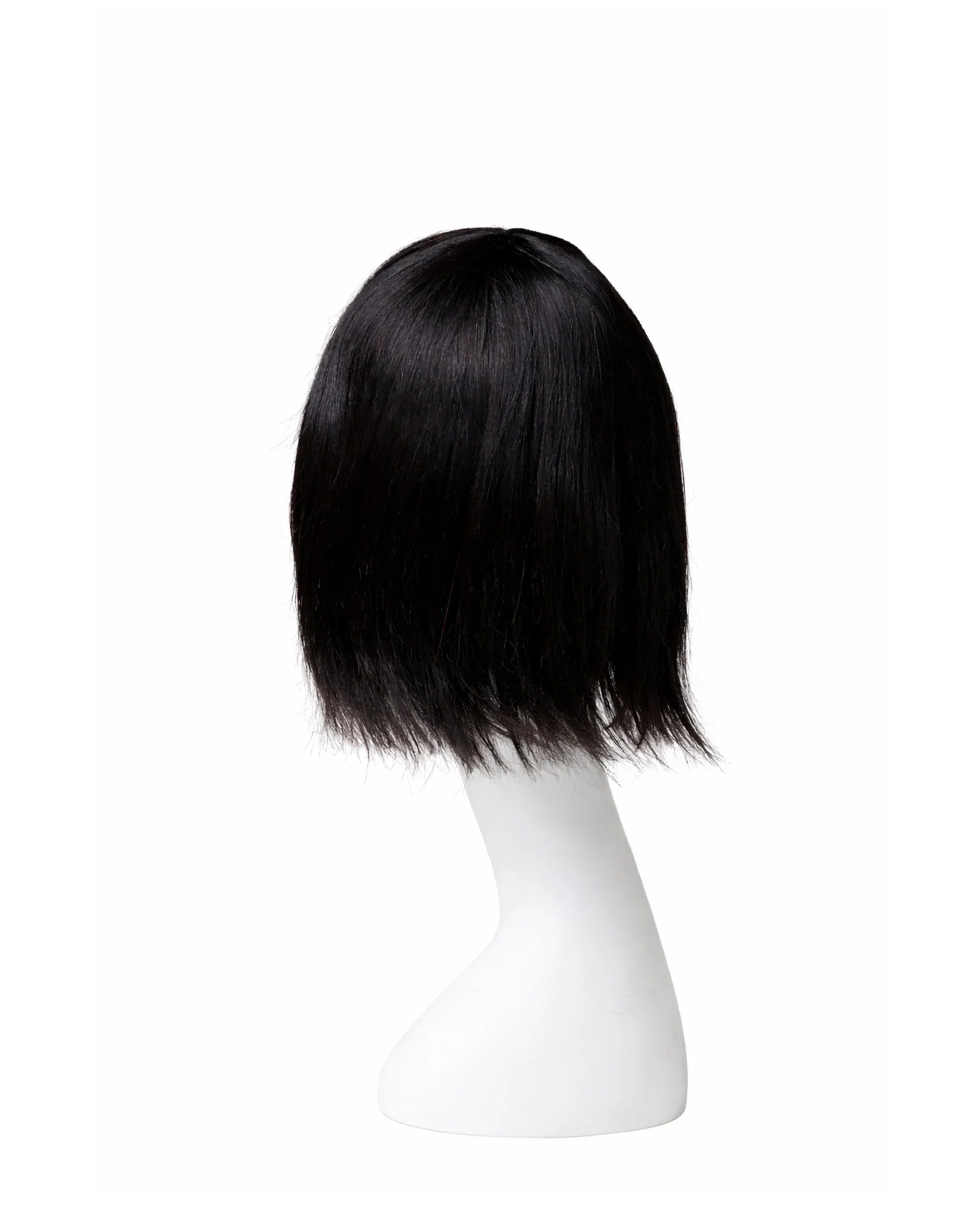 Wig with Bangs | 100% Human Hair Wigs For Women | Natural Black