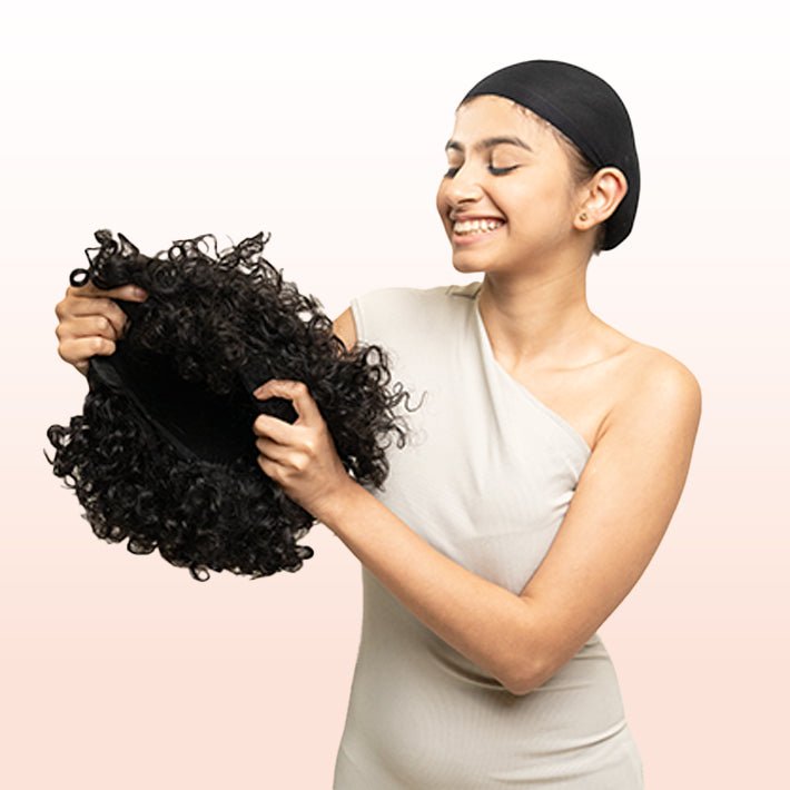 Curly Bob Wig Hair Extensions | Curly Hair Wigs For Women | Natural Black