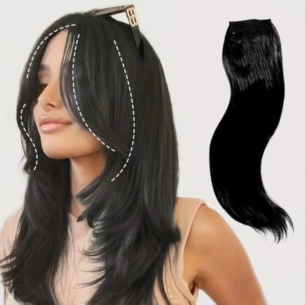 Layered Side Patch | 100% Human Hair Extensions