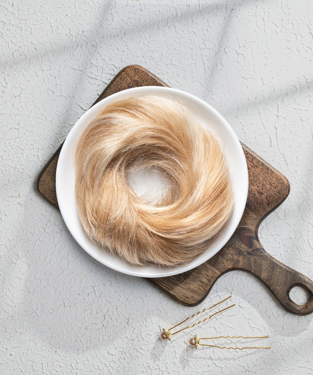 Messy Bun Scrunchie | 100% Human Hair Buns